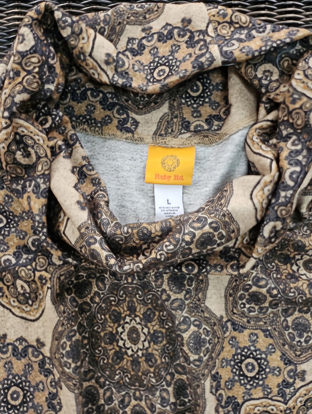 Ruby Rd. Cowl Neck Casual